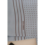 Dolce & Gabbana Blue Silk Polka Dot Scarf MS2252