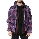 Dolce & Gabbana Purple Camouflage Hooded Men Blouson Jacket JKT4170-46