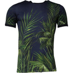 Dolce & Gabbana Blue Tree Print CrewNeck Short Sleeve T-shirt TSH87536-44