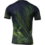 Dolce & Gabbana Blue Tree Print CrewNeck Short Sleeve T-shirt TSH87536-44
