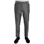 Dolce & Gabbana Black Stretch Crystal Bee Slim Fit Suit JKT1239-1