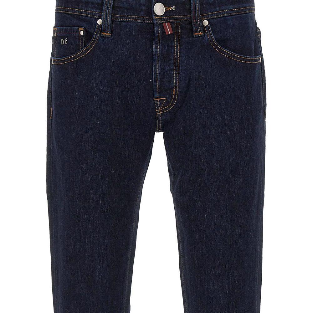 Tramarossa Blue Cotton Jeans & Pant TR-14414-W33