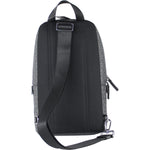 Michael Kors Cooper Medium Black Signature PVC Sling Backpack 99192