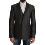 Dolce & Gabbana Gray MARTINI 2 Piece Vest Coat Blazer KOS1169-50