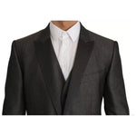 Dolce & Gabbana Gray MARTINI 2 Piece Vest Coat Blazer KOS1169-50
