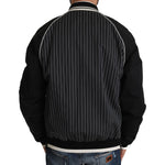 Dolce & Gabbana Black DD58 SG62 Sequined Beaded Jacket JKT2241-52