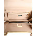 Dolce & Gabbana Beige Leather Ingrid Top Handle Shoulder Bag BAG4031