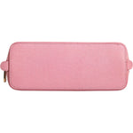 Dolce & Gabbana Pink Leather DG Logo Zip Around Hand Purse Pouch Wallet BAG4254