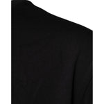 Dolce & Gabbana Black Logo Print Cotton Crew Neck T-shirt TSH87668-48