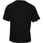 Dolce & Gabbana Black Logo Print Cotton Crew Neck T-shirt TSH87668-48