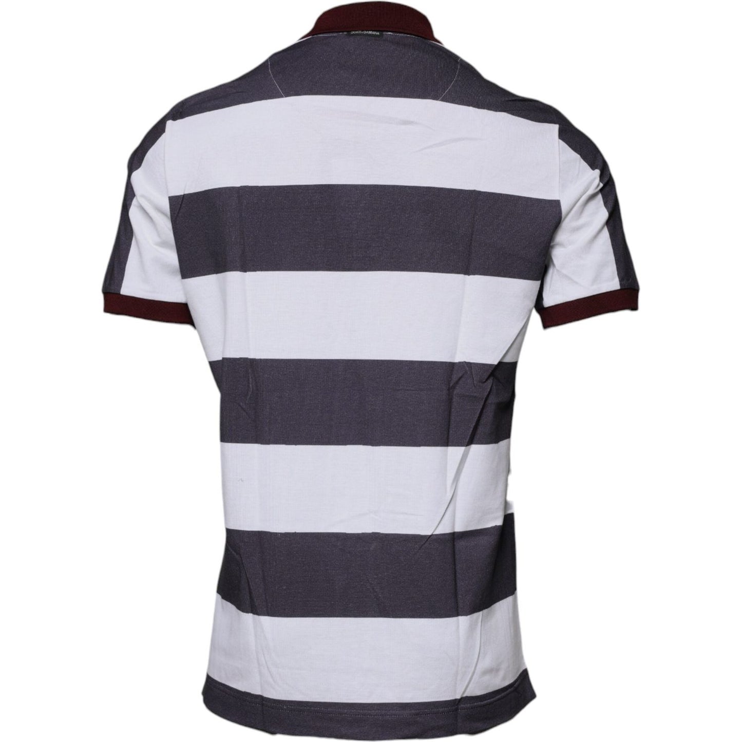 Dolce & Gabbana Multicolor Graphic Collared Polo T-shirt TSH87670-52