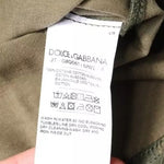 Dolce & Gabbana Multicolor Camouflage Cotton Crew Neck T-shirt TSH87676-44