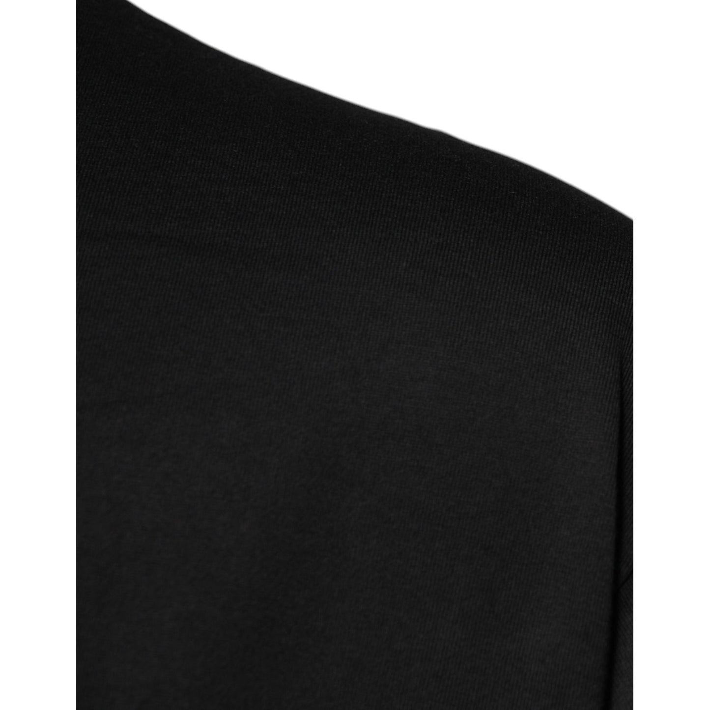 Dolce & Gabbana Black Logo Crew Neck Short Sleeves T-shirt TSH87684-58