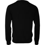 Dolce & Gabbana Black Logo Wool Crew Neck Pullover Sweater TSH87783-50