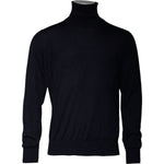 Dolce & Gabbana Blue Cashmere Turtleneck Pullover Sweater TSH87789-52
