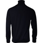 Dolce & Gabbana Blue Cashmere Turtleneck Pullover Sweater TSH87789-52