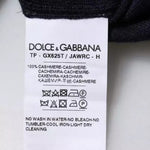 Dolce & Gabbana Blue Cashmere Turtleneck Pullover Sweater TSH87789-52