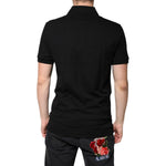 Dolce & Gabbana Black DG Collared Short Sleeves Polo T-shirt TSH90000-50