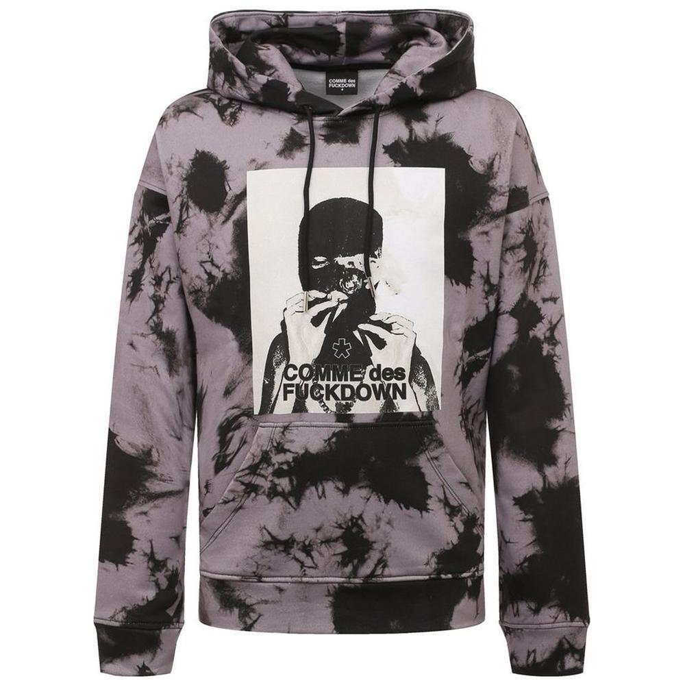 Comme Des Fuckdown Gray Cotton Sweater CO-14499-XS