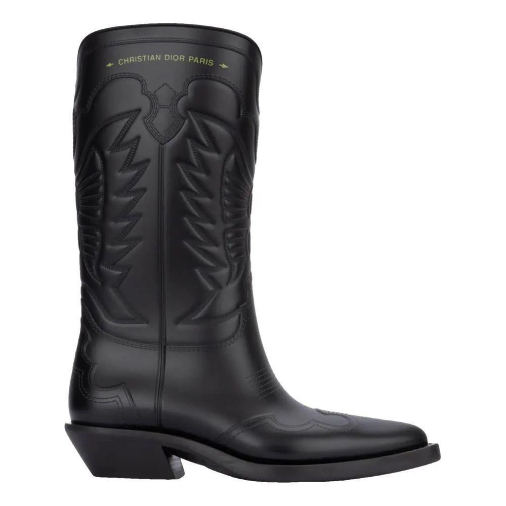 Dior Black Leather Boot DI-14542-EU36/US6