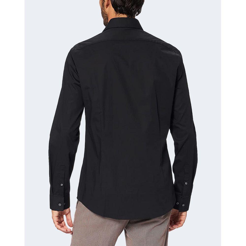 Calvin Klein Black Cotton Shirt CA-8655300009-40