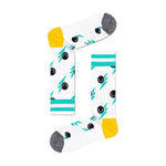 Happy Socks White Cotton Sock HA-8995300008-36-40