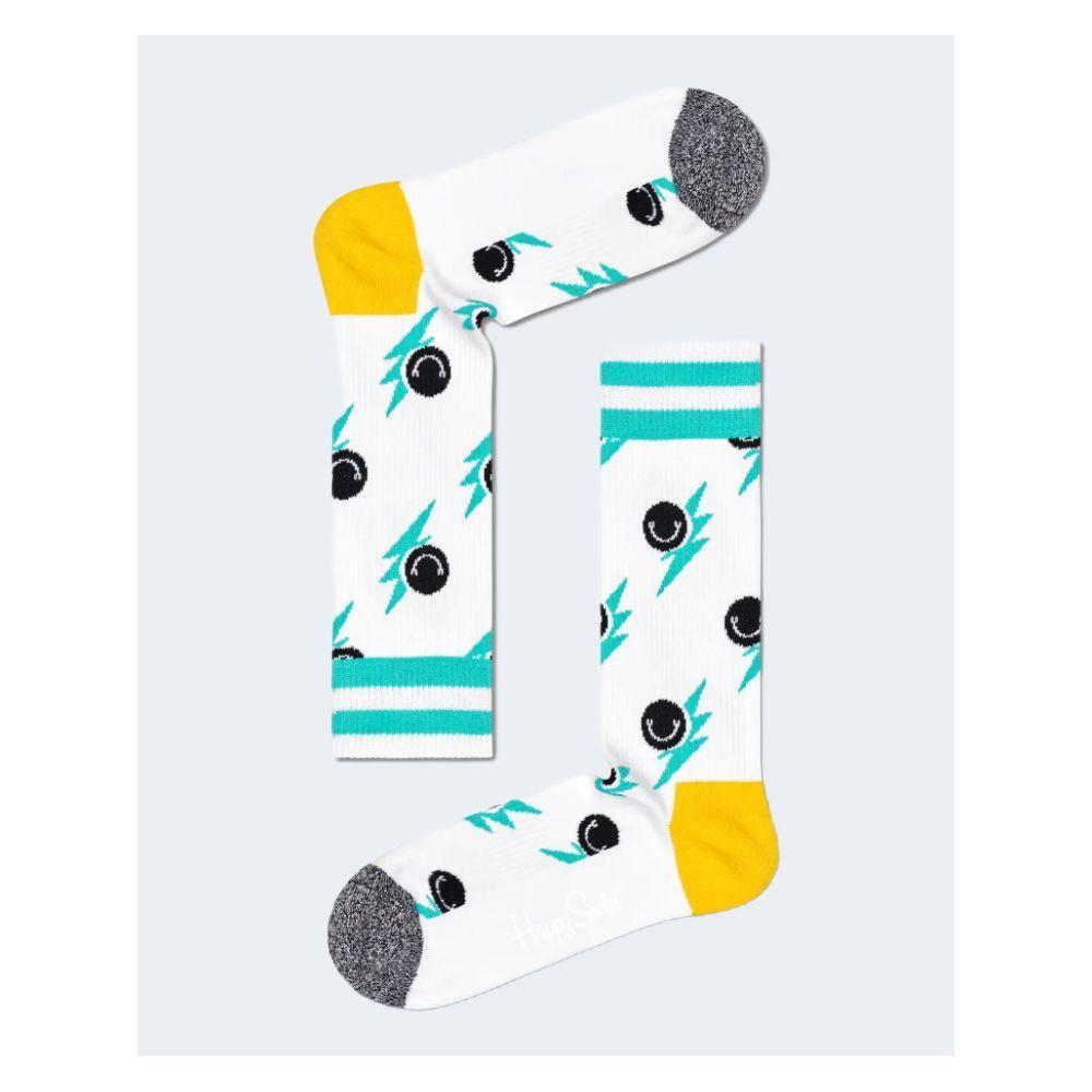 Happy Socks White Cotton Sock HA-8995300008-36-40