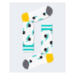 Happy Socks White Cotton Sock HA-8995300008-36-40