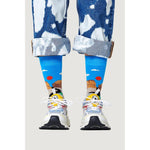 Happy Socks Blue Cotton Sock HA-11396200132-36-40