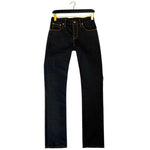 Nudie Jeans Black Cotton Men's Jean NU-24760-W31-FBB-342