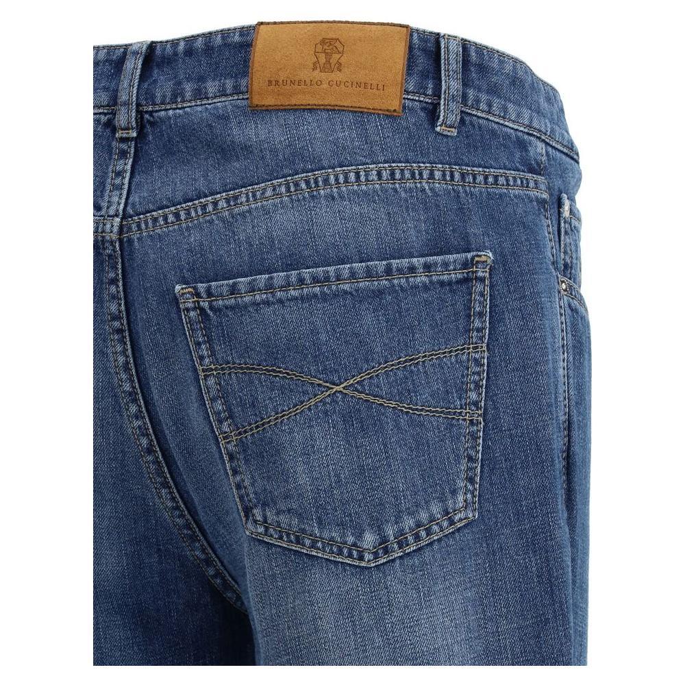 Brunello Cucinelli Cuffed Jeans BR-M0Z37D3210C1471-IT56 | 3XL