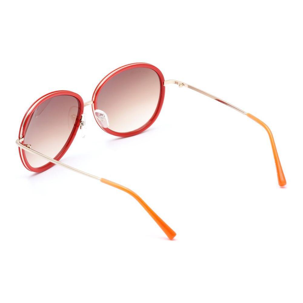 Lancaster Red Metal Sunglasses LASLA07333AC