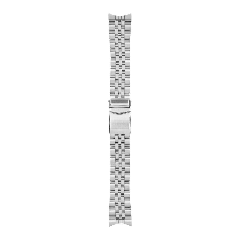 Bobroff Silver Stainless Steel Watch