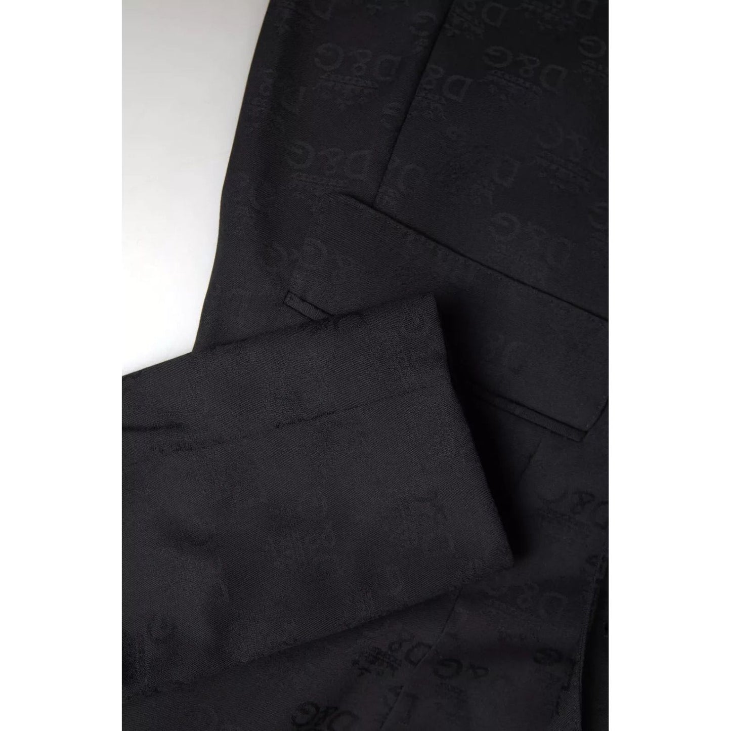 Dolce & Gabbana Black Long Sleeve Coat Blazer Jacket JKT3320-44
