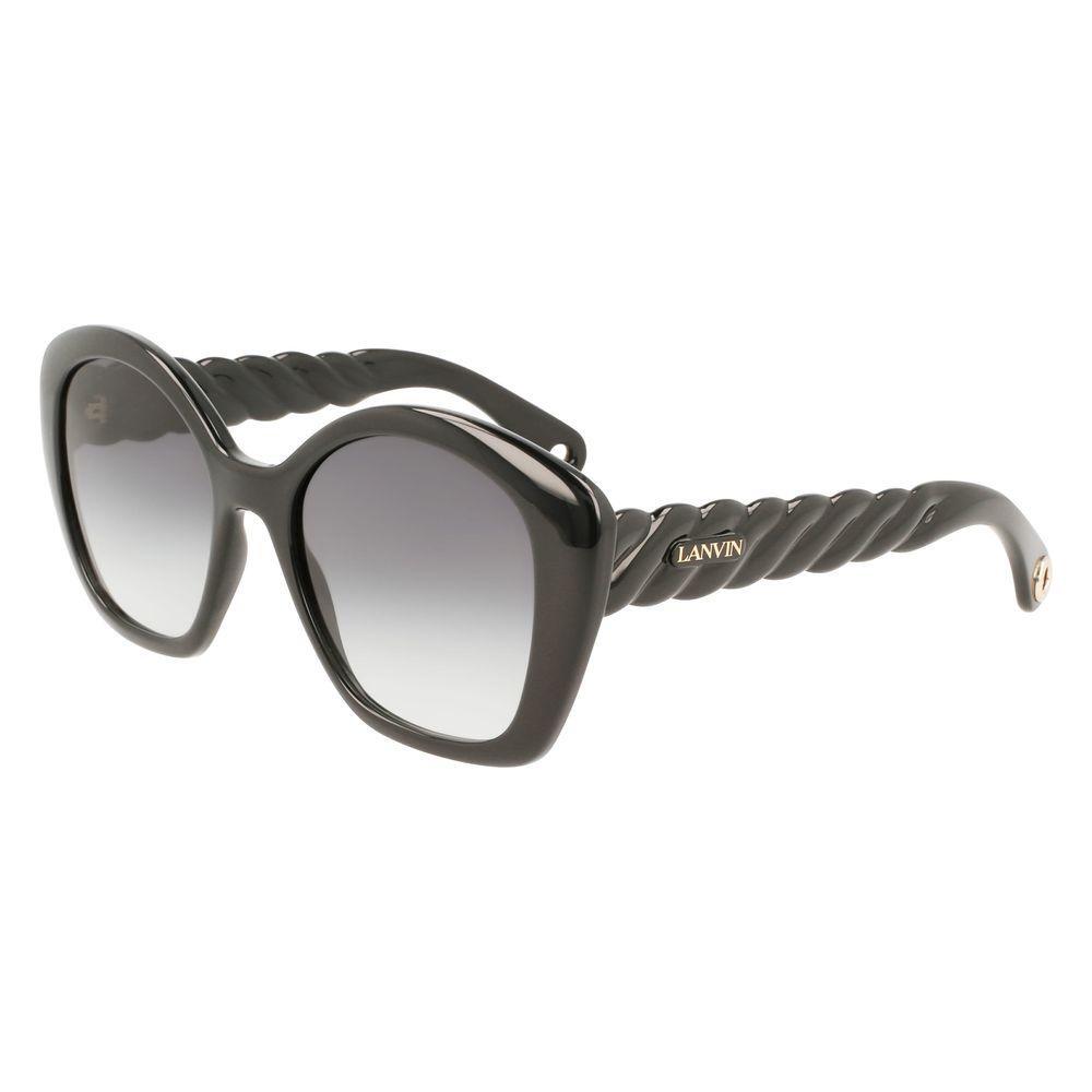 Lanvin Black Bio Injected Sunglasses LALNV628S001AC