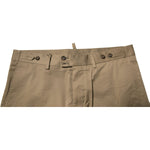 Dolce & Gabbana Brown Chino Cotton Stretch Casual Shorts PAN75656-50