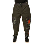 Dolce & Gabbana Multicolor Camouflage Jogger Cargo Pants PAN75686-44