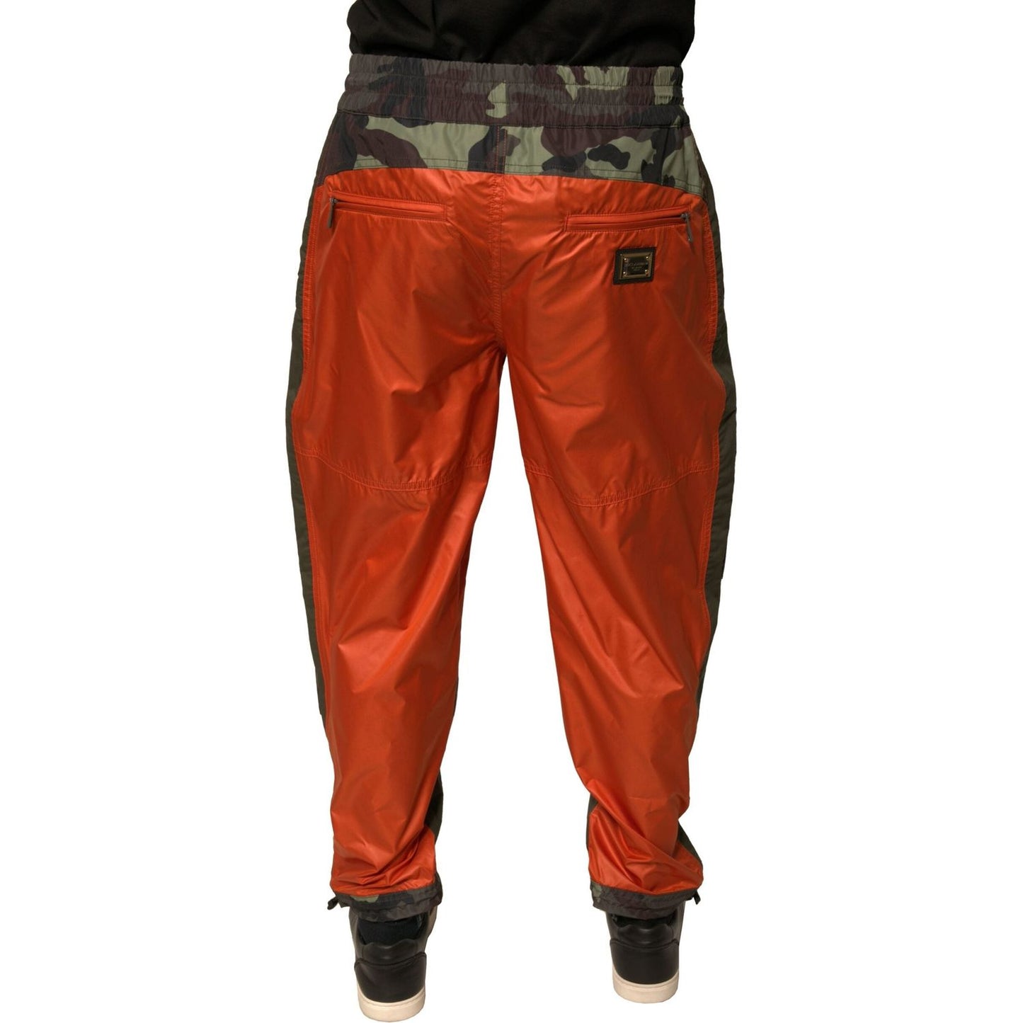 Dolce & Gabbana Multicolor Camouflage Jogger Cargo Pants PAN75686-44