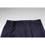 Dolce & Gabbana Dark Blue Cotton Men Dress Pants PAN75768-46