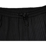 Dolce & Gabbana Black Stripes Viscose Skinny Dress Pants PAN75803-54