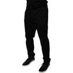 Dolce & Gabbana Black Tapered Formal Dress Pants PAN75851-54