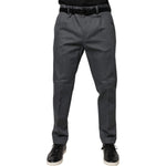 Dolce & Gabbana Gray Tapered Formal Dress Pants PAN75902-52
