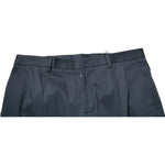 Dolce & Gabbana Dark Blue Cotton Stretch Skinny Men Dress Pants PAN76080-44