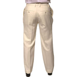 Dolce & Gabbana Off White Straight Dress Pants PAN76167-48