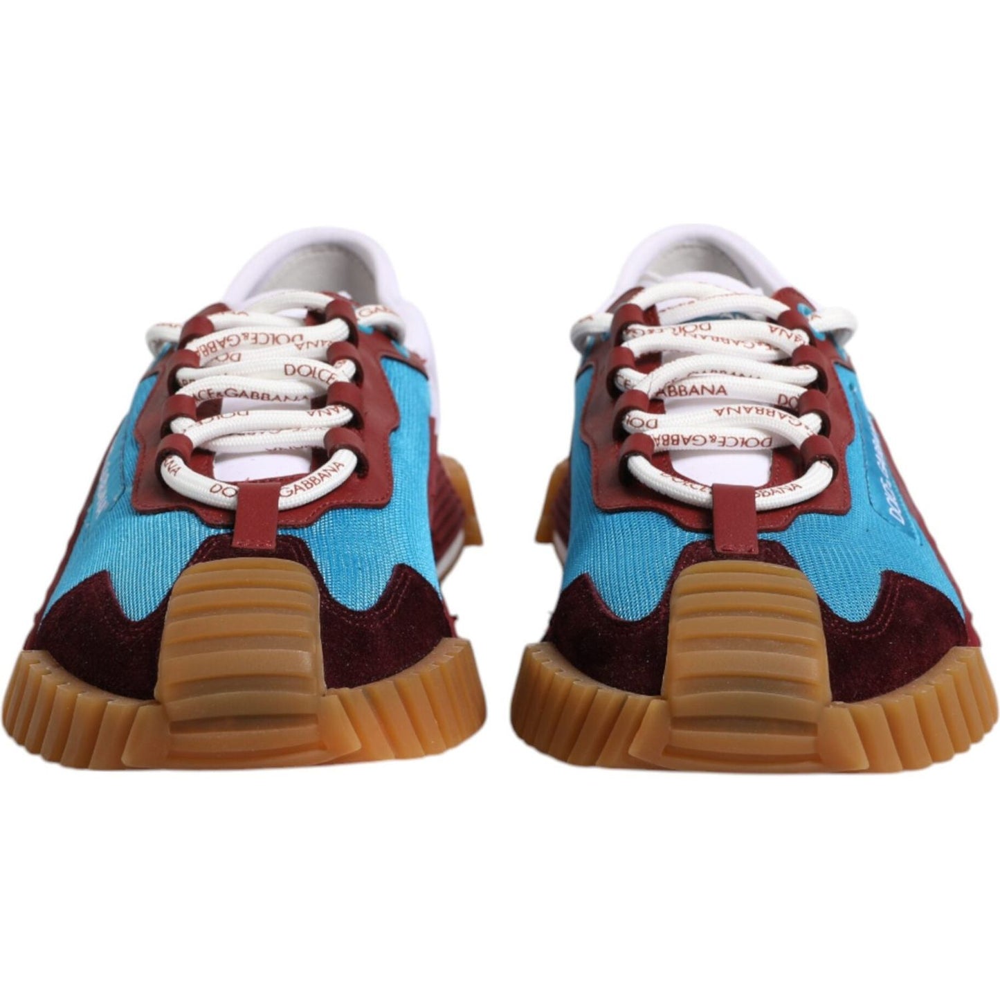 Dolce & Gabbana Multicolor Nylon NS1 Low Top Sneakers Shoes MV6660-44