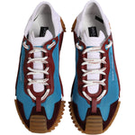 Dolce & Gabbana Multicolor Nylon NS1 Low Top Sneakers Shoes MV6660-44