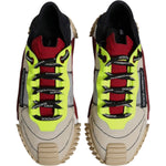 Dolce & Gabbana Multicolor Low Top NS1 Sneakers Shoes MV6703-40