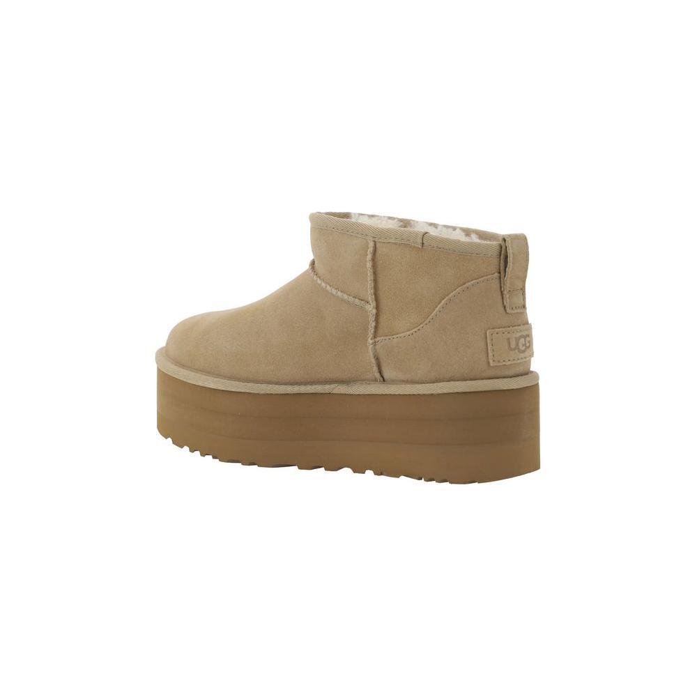 UGG Classic Ultra Mini Platform Boots 1728,72470364320,Beige,Boots - Women - Shoes,EU35/US5,EU36/US6,EU37/US7,EU38/US8,EU39/US9,EU40/US10,New with tags,Shoes,UGG,Women,Women - Shoes UG-1135092SAN-EU40/US10