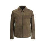 Belstaff Suede leather Jacket BE-105447AMYOV-M