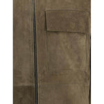 Belstaff Suede leather Jacket BE-105447AMYOV-M